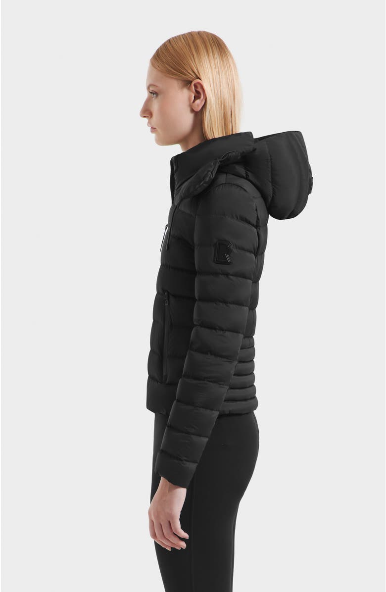 Rudsak Melissa Lightweight Down Puffer, Alternate, color, Black