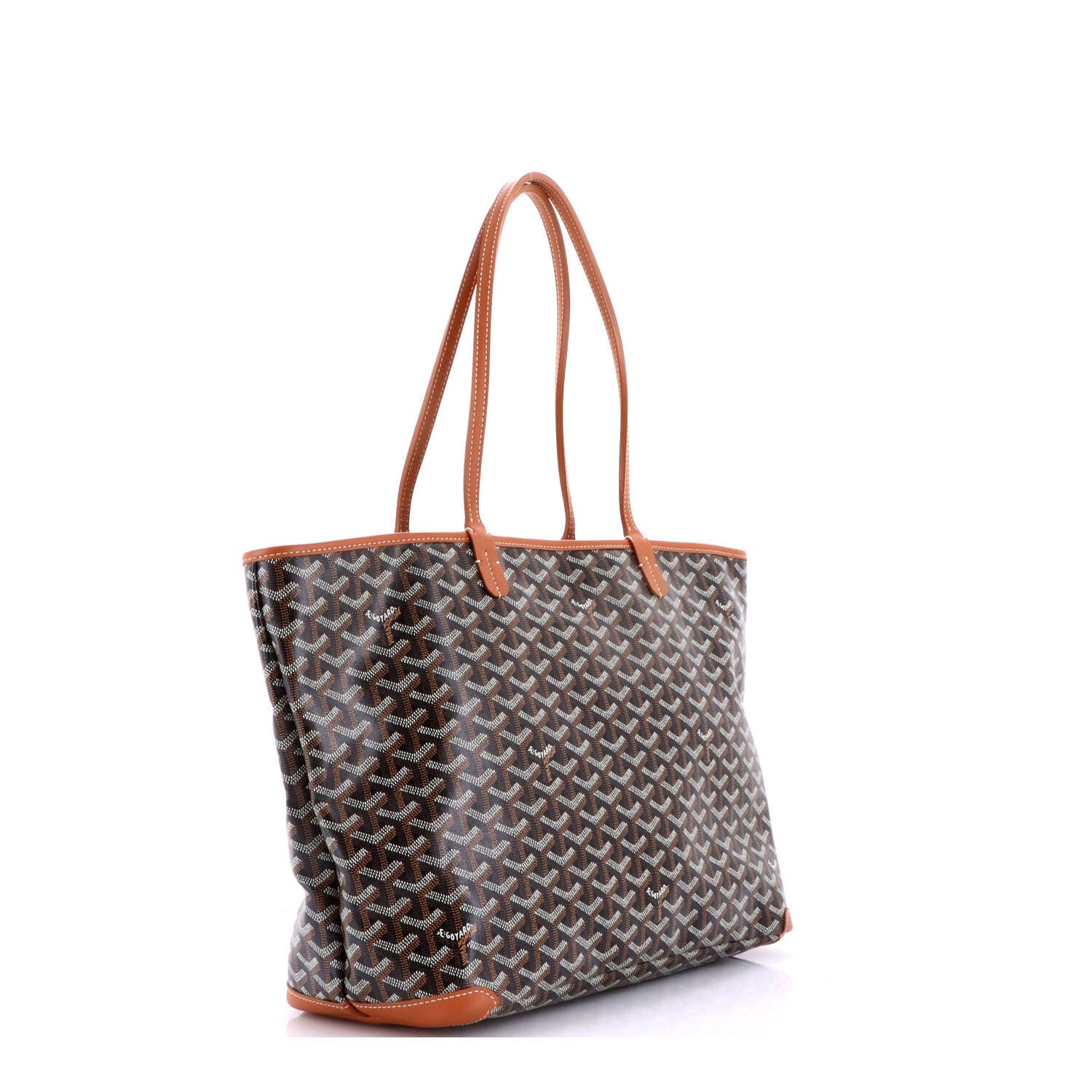 Artois Tote Coated Canvas MM, Alternate, color, Brown