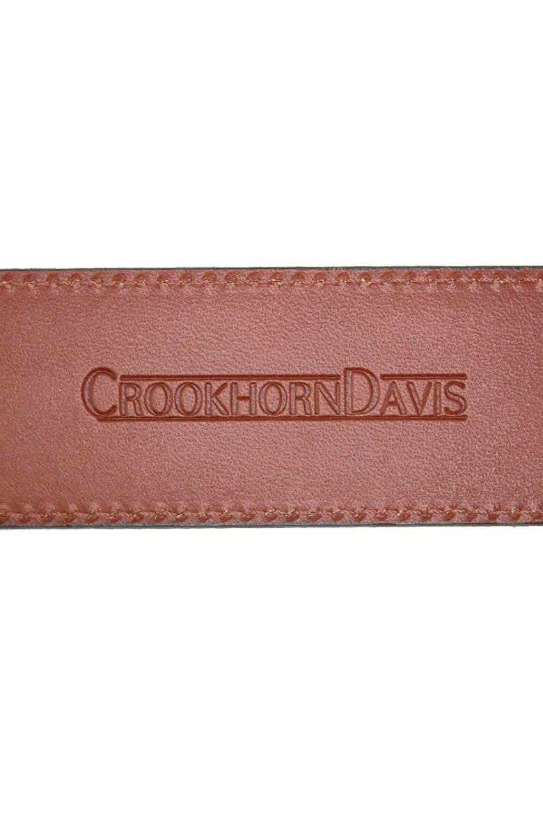 Men's Country Polo Bella Croc Print Belt, Alternate, color, Dark Brown