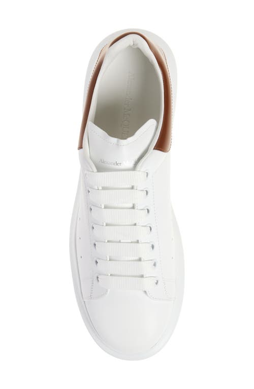 Shop Alexander Mcqueen Mcqueen Oversize Sneaker In Off White/sandal Br