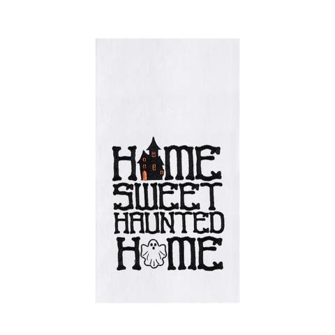 Haunted Home Halloween Towel