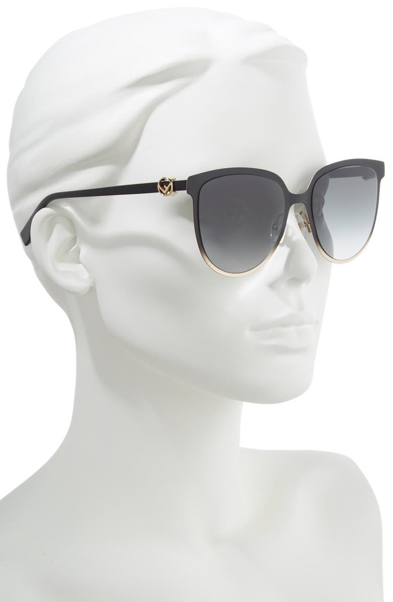 Fendi 57mm Sunglasses, Alternate, color,