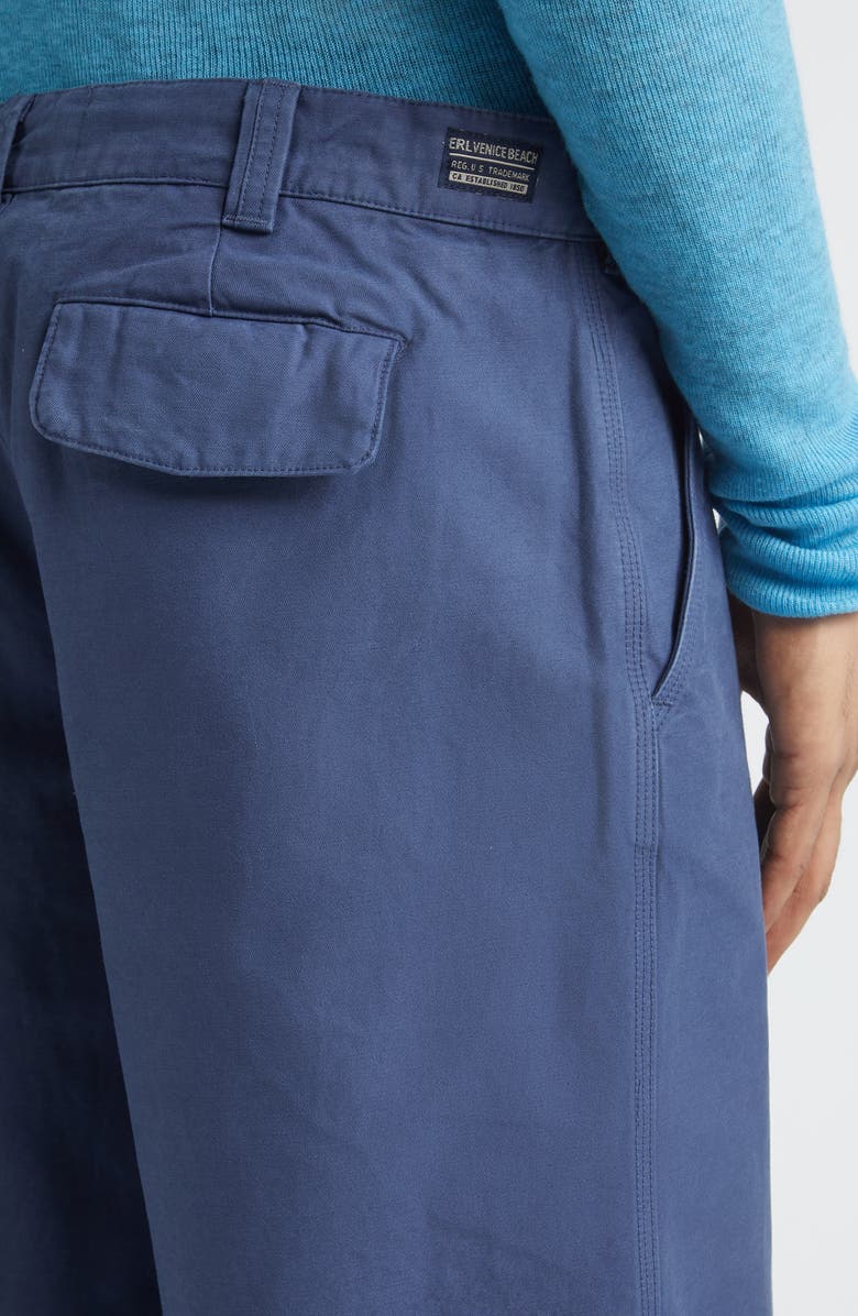 ERL Gender Inclusive Crop Chinos, Alternate, color, Blue