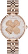 Olivia Burton Dogwood T-Bar Bracelet Watch, 36mm