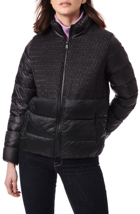 Diamond Quilted Puffer Jacket