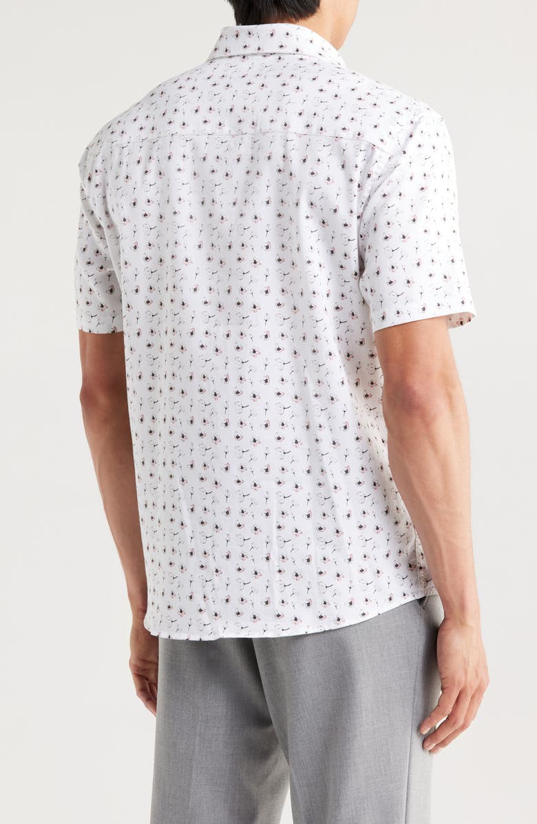 WESTZEROONE Arlo Short Sleeve Button-Up Shirt, Alternate, color,