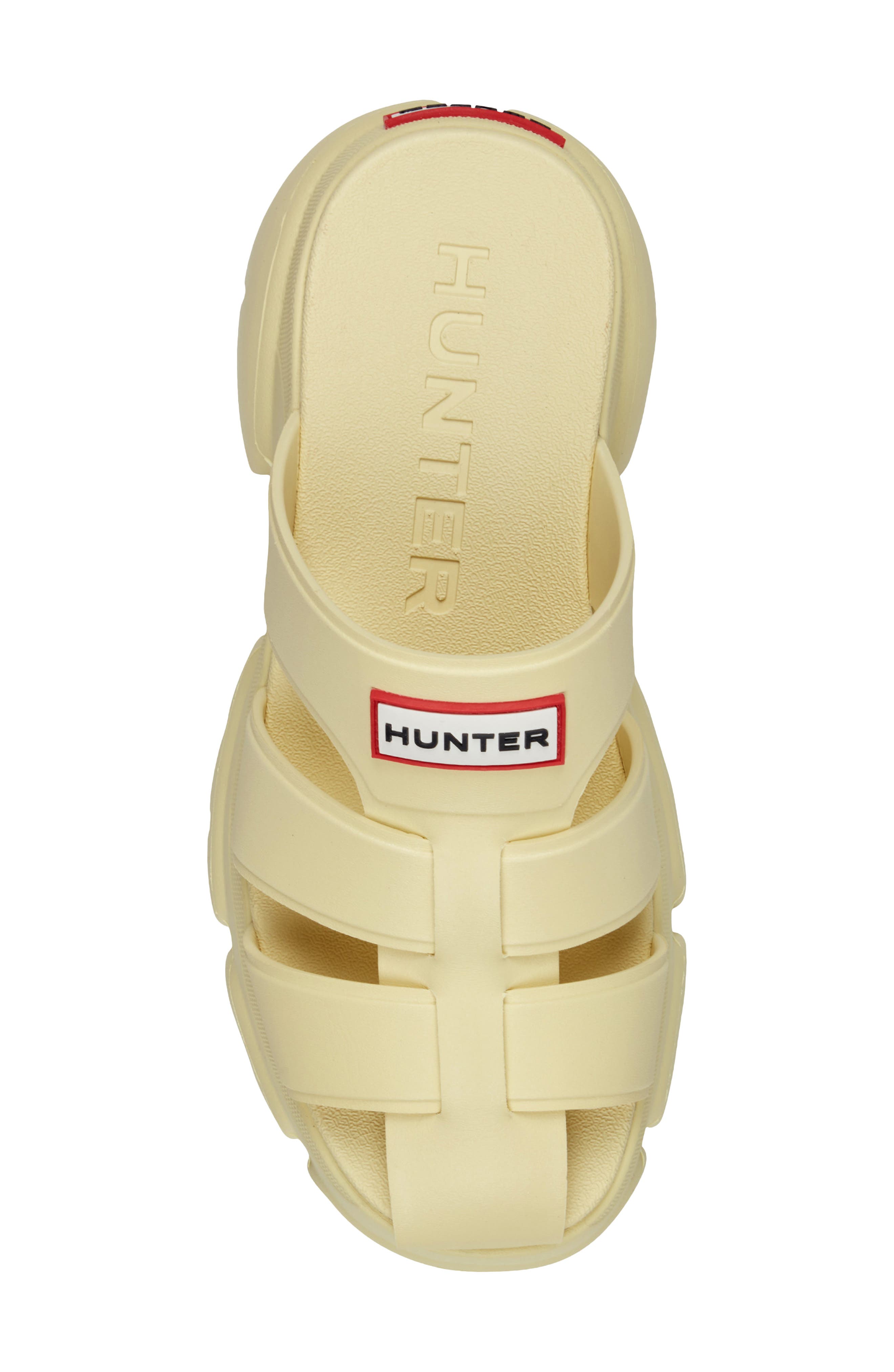 Hunter Bonnie Lug Sole Slip-On Shoe, Alternate, color, Yellow