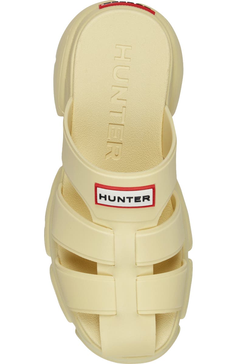 Hunter Bonnie Lug Sole Slip-On Shoe, Alternate, color, Yellow