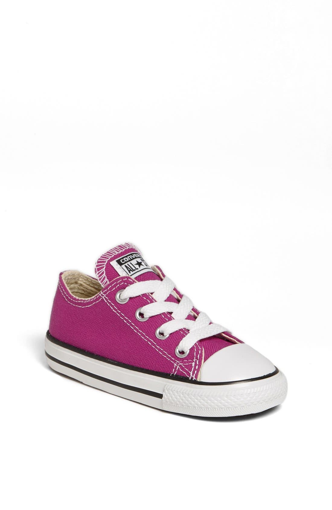 Chuck Taylor® All Star® Low Top Sneaker, Main, color, PURPLE CACTUS FLOWER