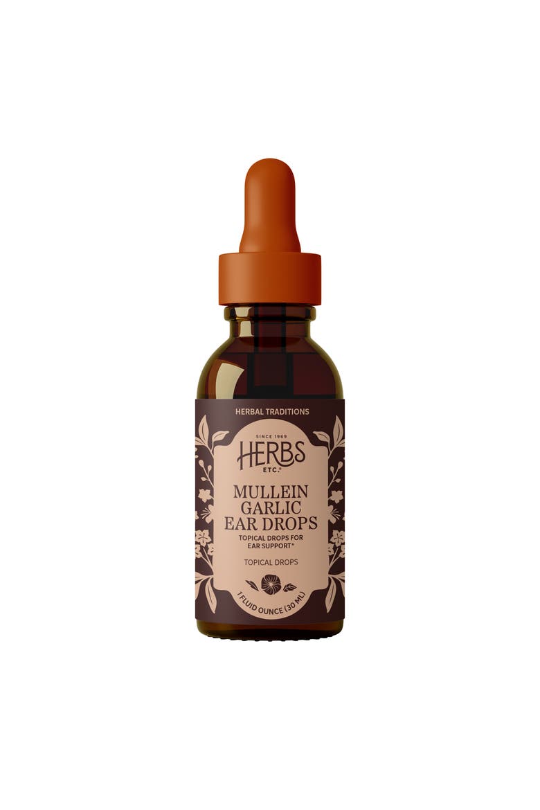 Mullein/Garlic Ear Drops 1 oz, Main, color, No Color