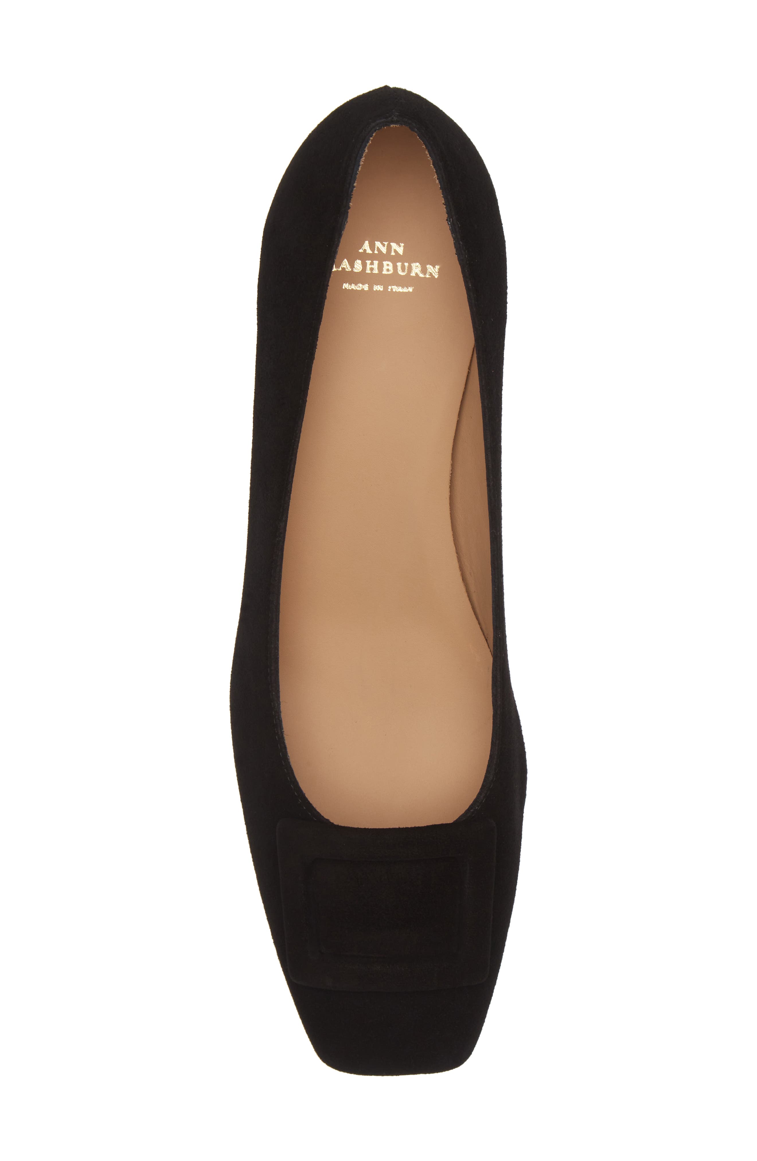 ANN MASHBURN Genuine Calf Hair Buckle Flat, Alternate, color, 