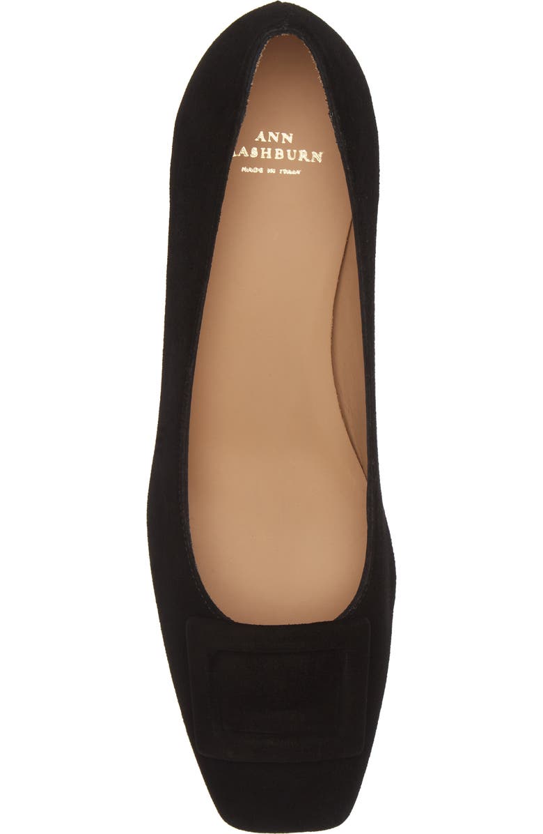 ANN MASHBURN Genuine Calf Hair Buckle Flat, Alternate, color,