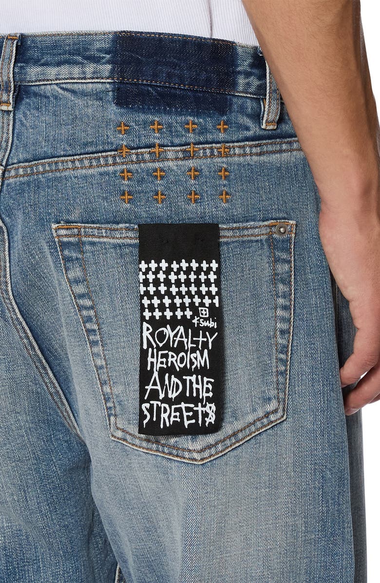 Ksubi Anti K Blue Moon Wide Leg Jeans, Alternate, color, 