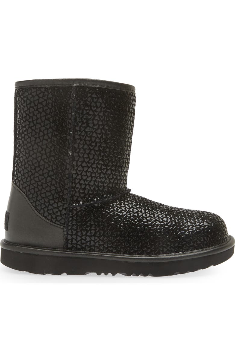 UGG<sup>®</sup> Kids' Classic II Gel Heart Boot, Alternate, color,
