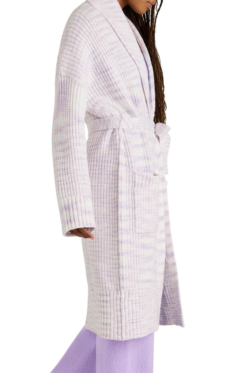 Florence by Mills Mélange Rib Sweater Robe, Alternate, color, 