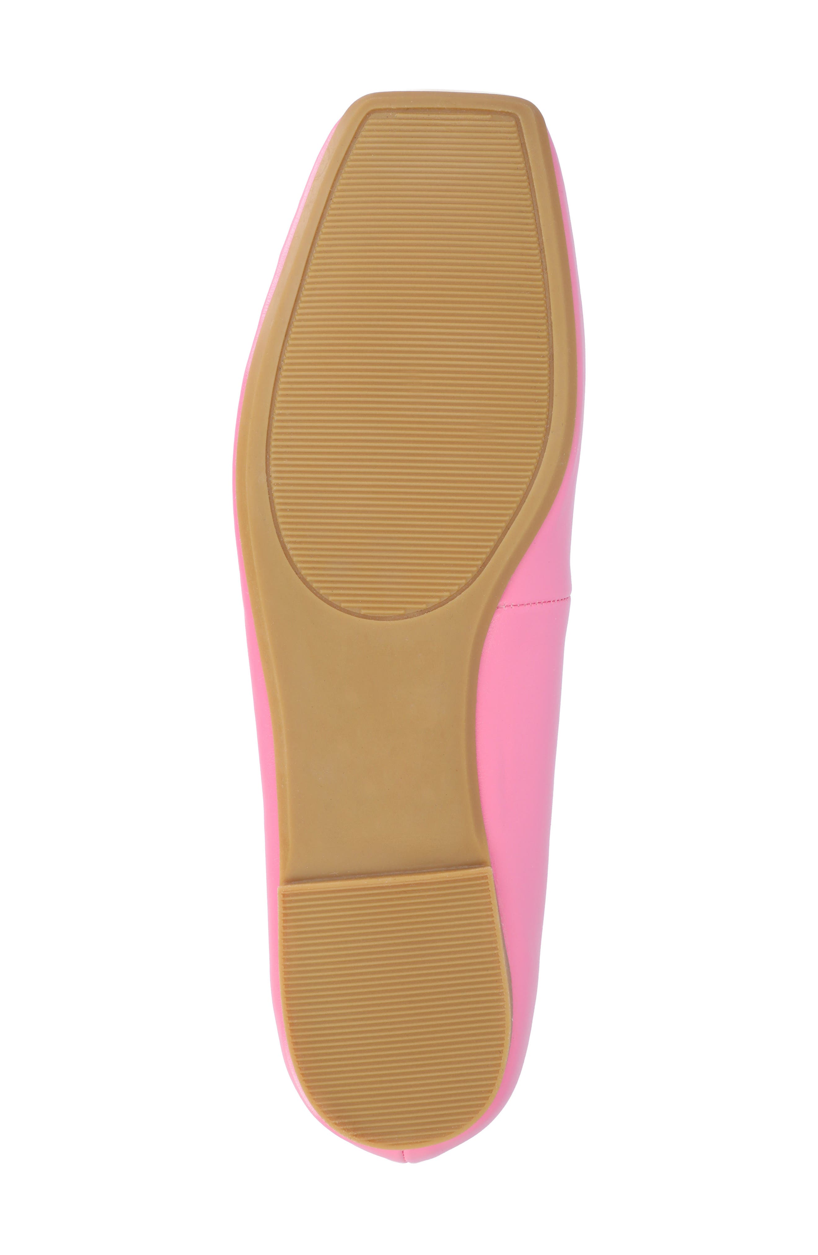 Zimia Square Buckle Flat, Alternate, color, PINK
