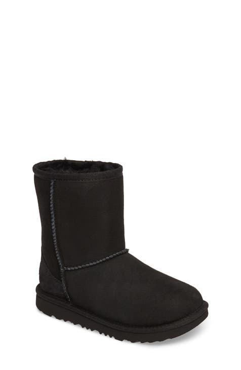 Kids black boots hotsell