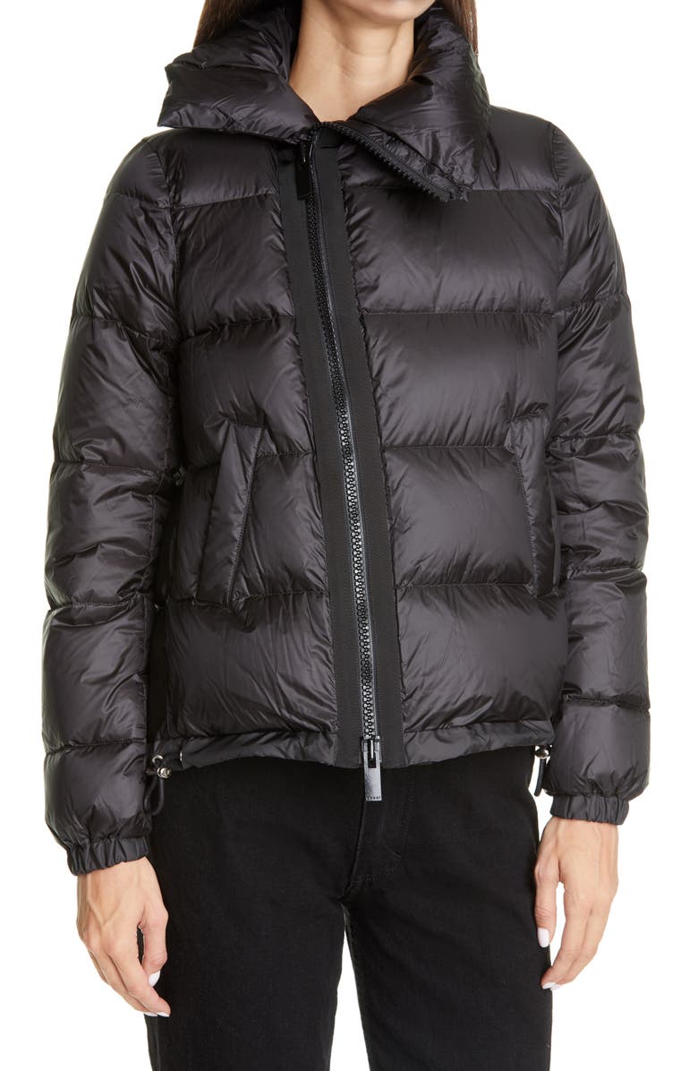 Sacai Flare Back Puffer Jacket, Alternate, color,