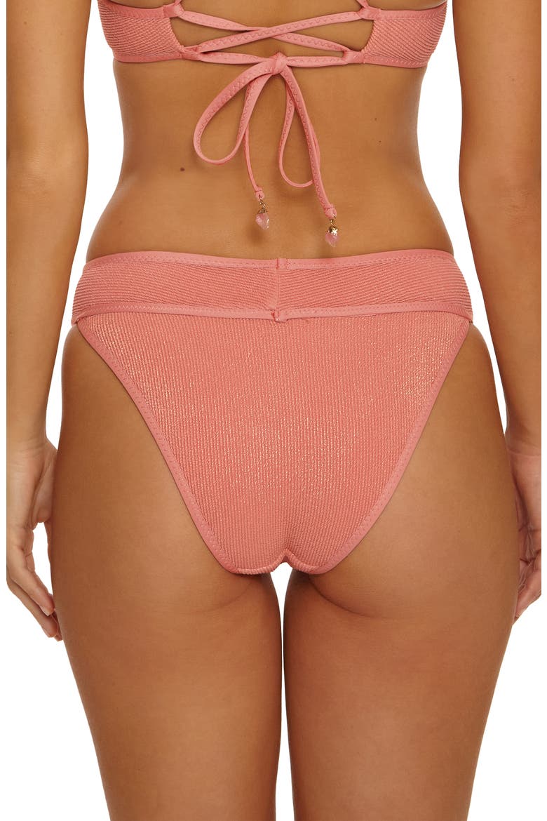 Como Maui Bikini Bottoms, Alternate, color, BLUSH