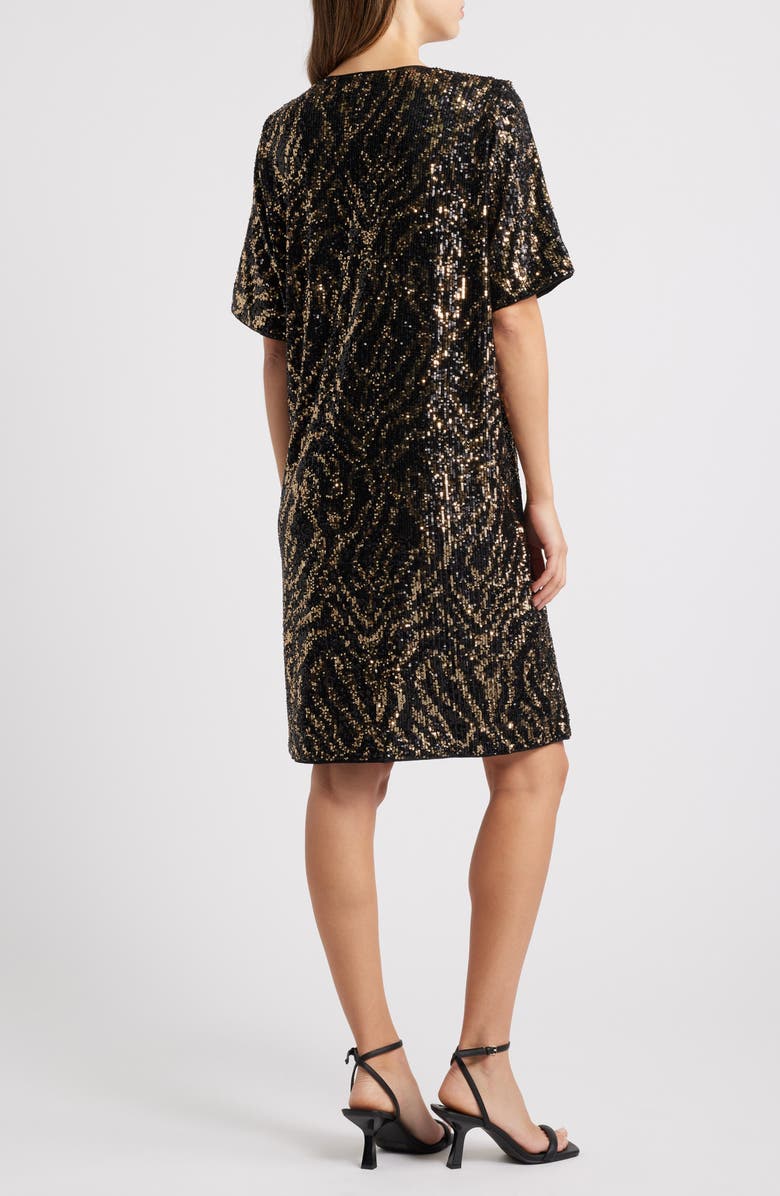 Masai Copenhagen Notyra Sequin Dress, Alternate, color, 