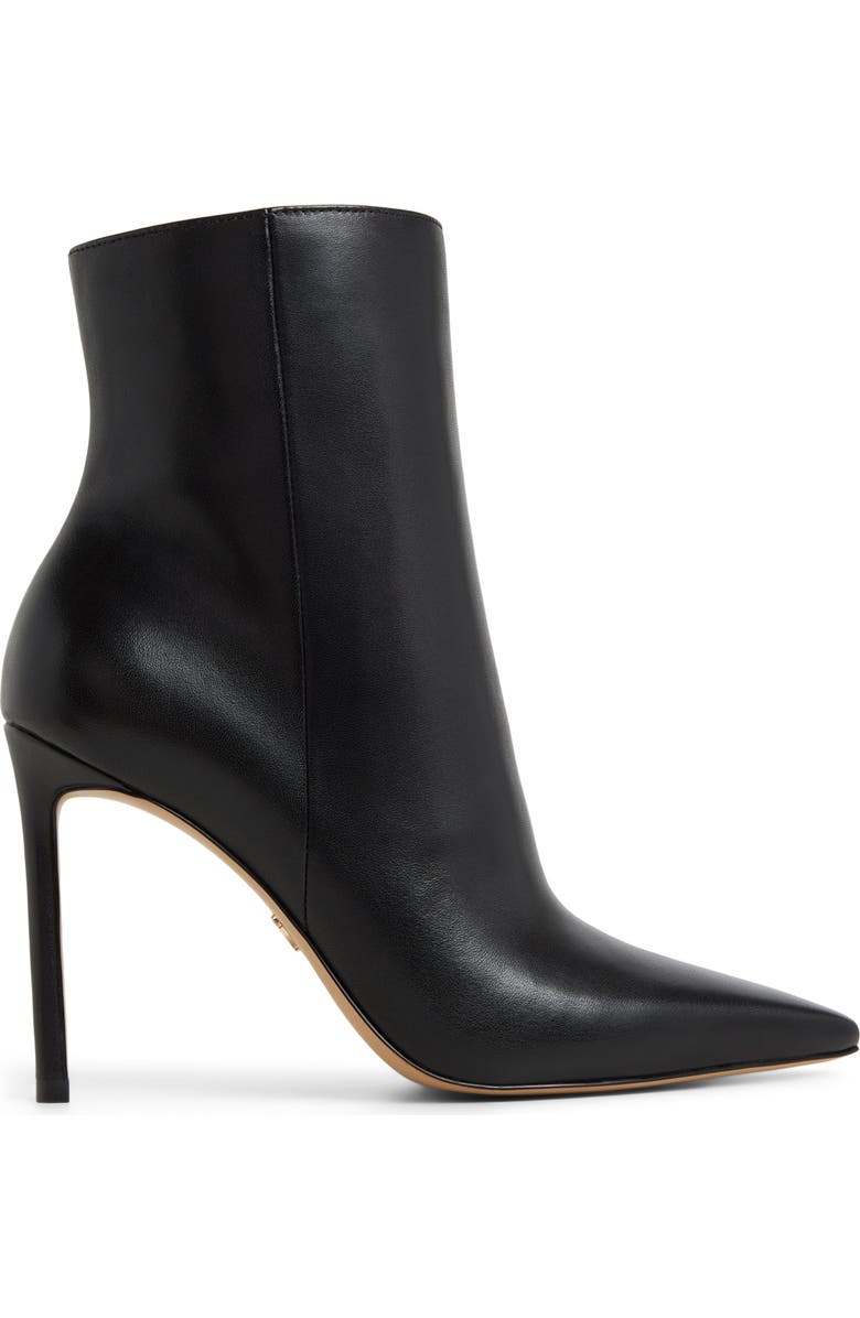 ALDO Guavaberry Pointed Toe Bootie, Alternate, color, Black