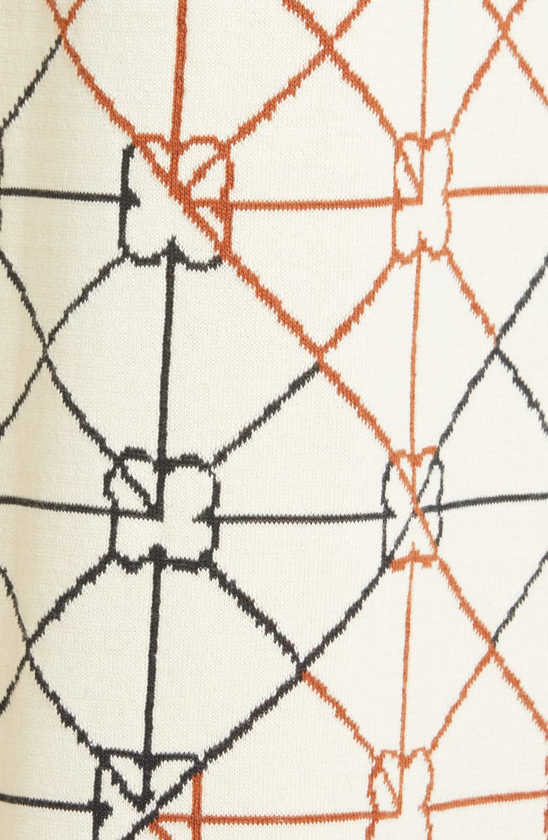 YanYan June Cotton Jacquard Pants, Alternate, color, 