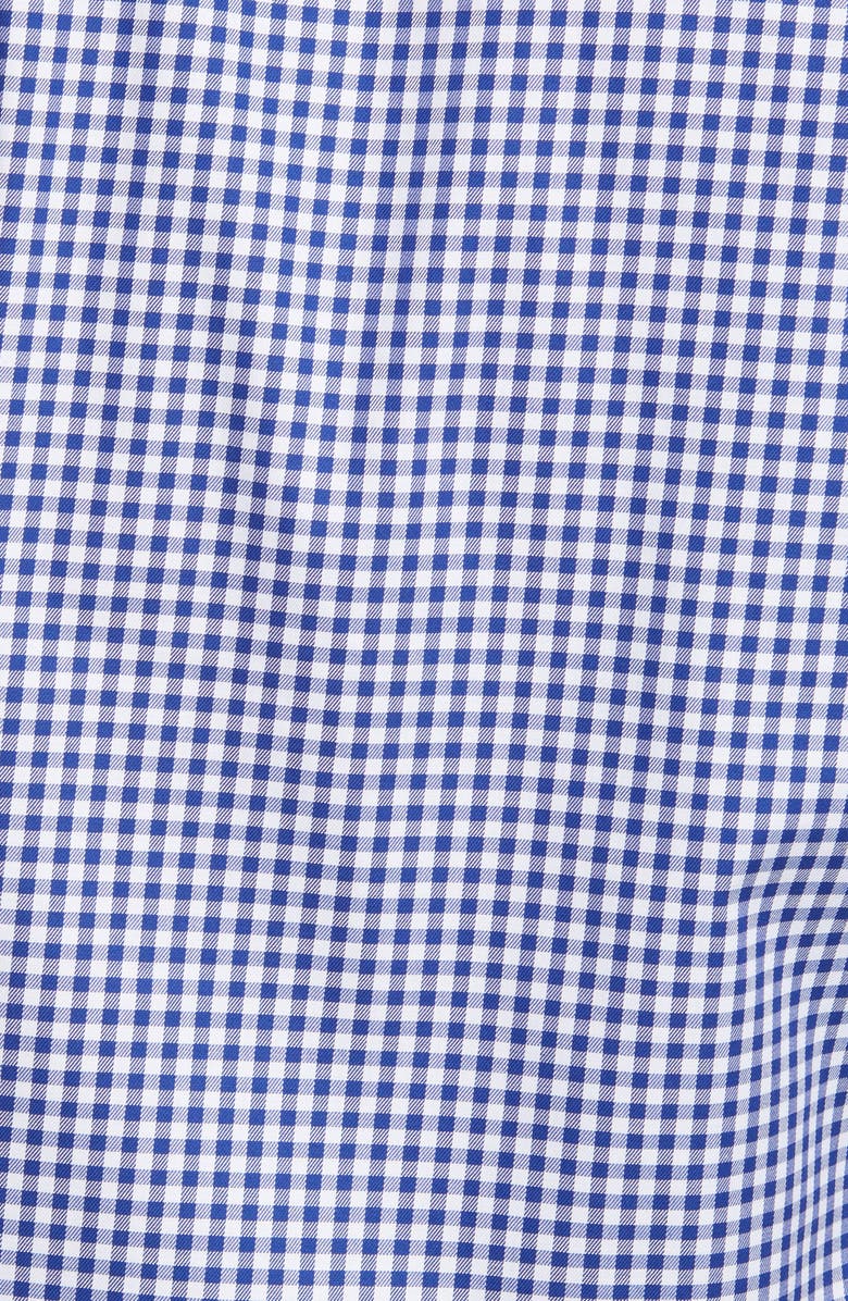 Nordstrom Men's Shop Traditional Fit Non-Iron Gingham Dress Shirt, Alternate, color, 