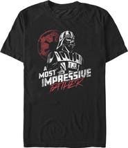 Star Wars: A New Hope Men's Star Wars A New Hope A Most Impressive Father Graphic T-Shirt