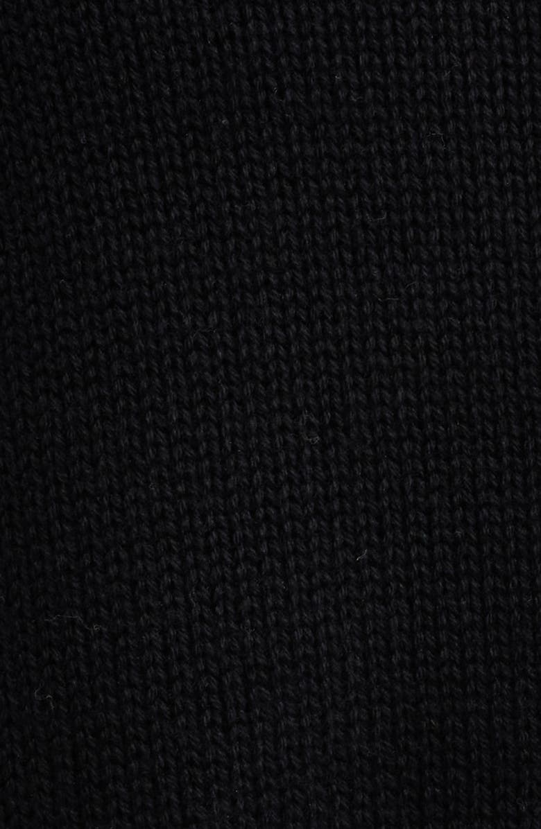 THE GREAT. The Studded Cardigan, Alternate, color, Black