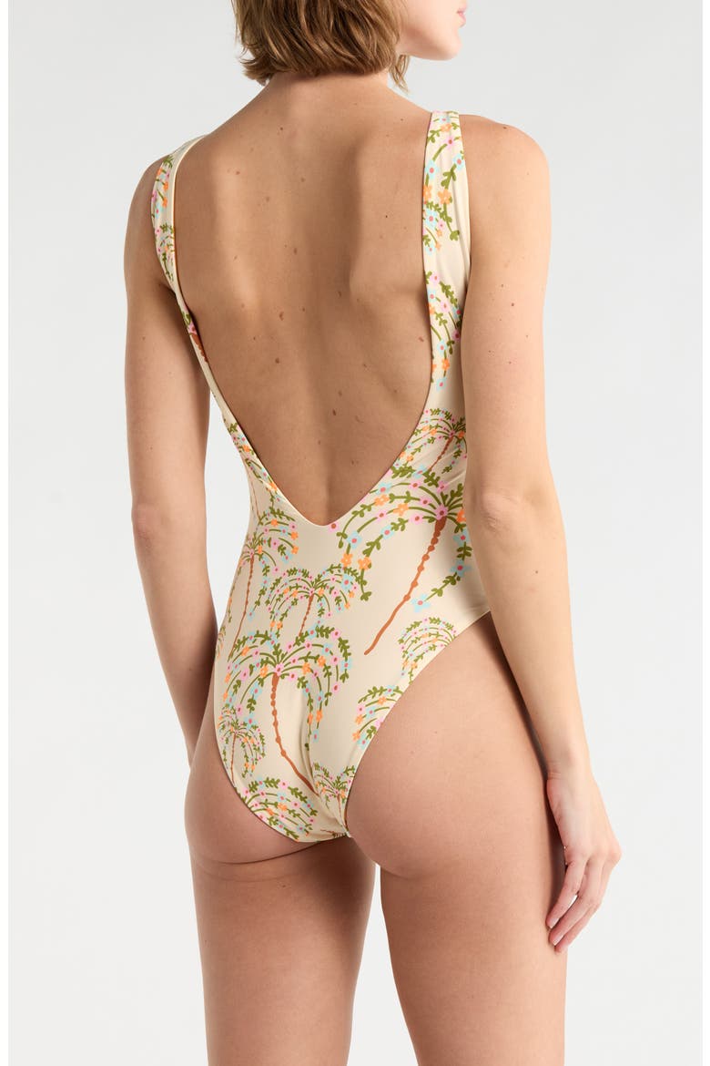 Claire One Piece Swimsuit, Alternate, color, BEIGE