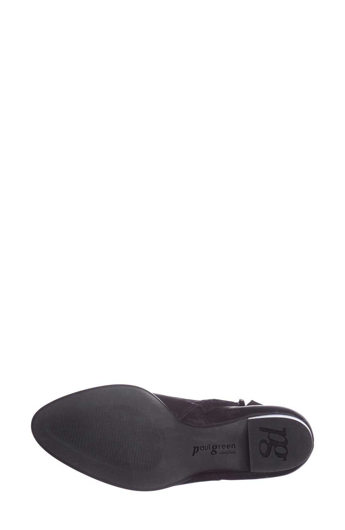 'Ashly' Bootie, Alternate, color, BLACK