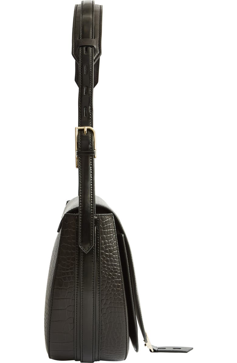 Reiss Hurlingham Leather Shoulder Bag, Alternate, color,