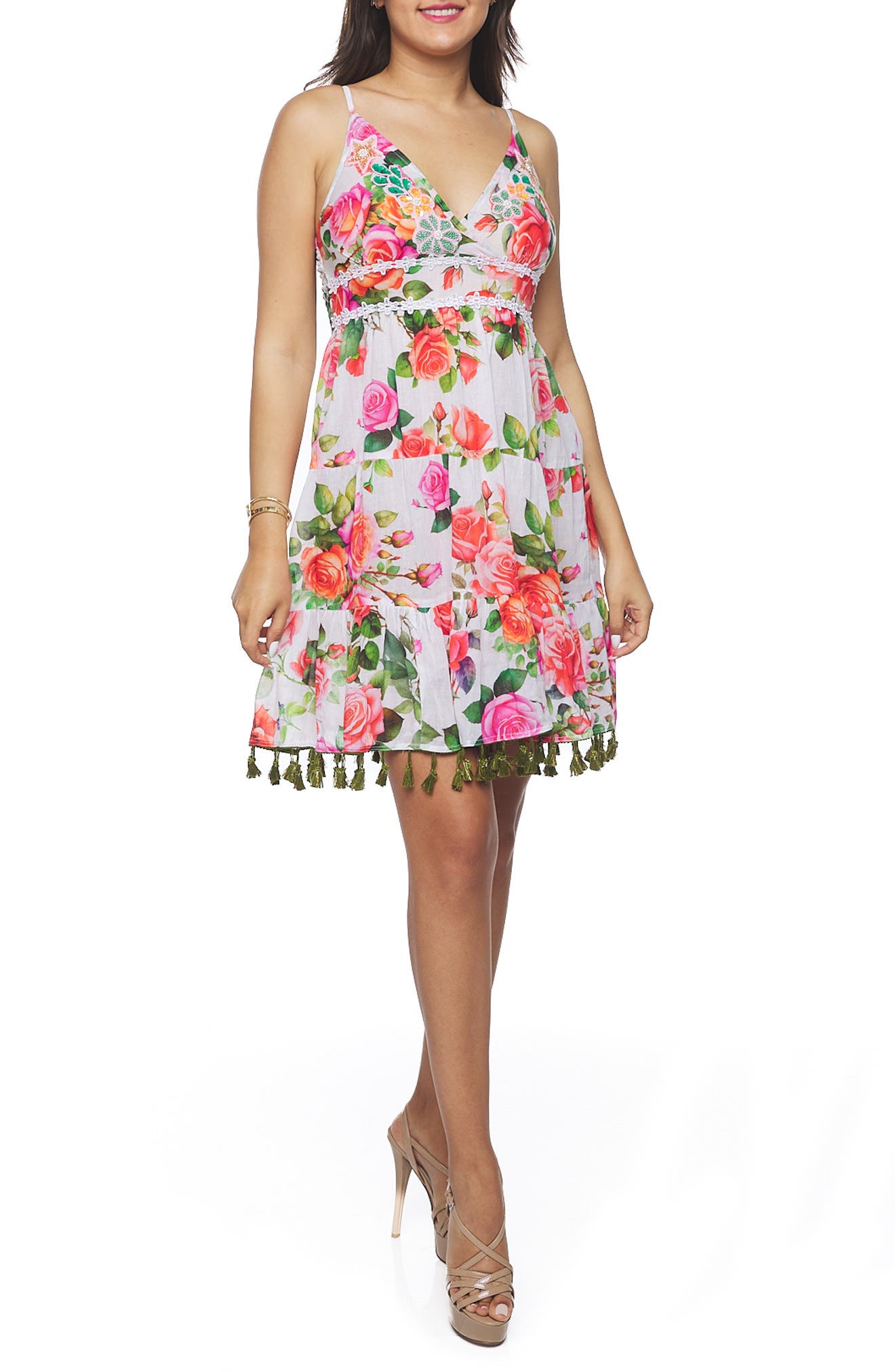 RANEES Lace Minidress