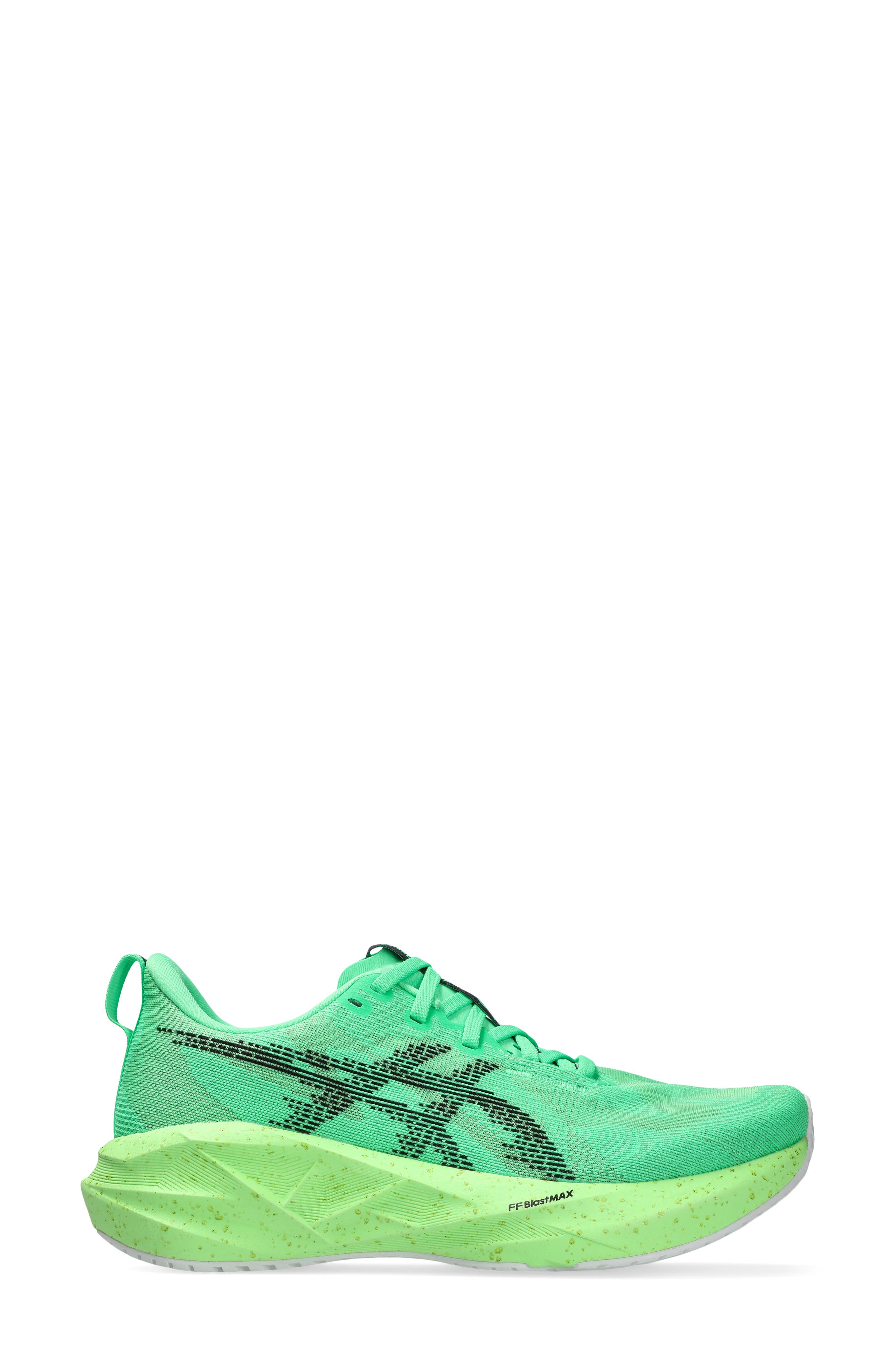 ASICS<sup>®</sup> NOVABLAST<sup>®</sup> 5 Ekiden Running Shoe, Alternate, color, Vital Green/ Black
