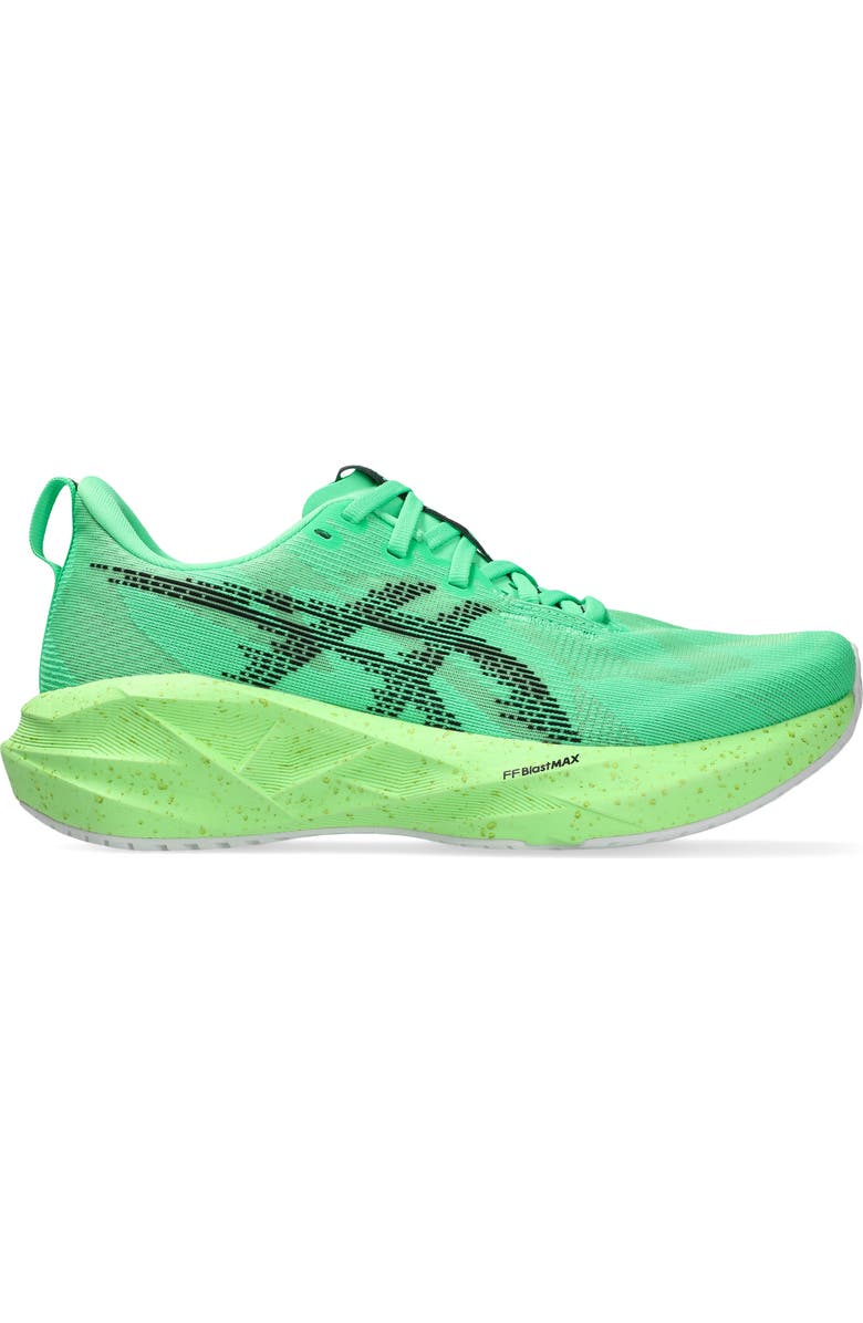 ASICS<sup>®</sup> NOVABLAST<sup>®</sup> 5 Ekiden Running Shoe, Alternate, color, Vital Green/ Black