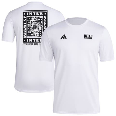 Men's adidas White Inter Miami CF Local Wrap T-Shirt