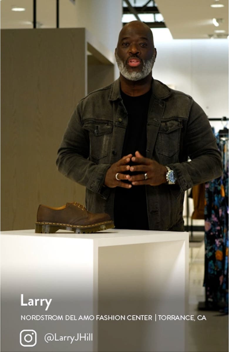 1461 Bex Leather Derby, sales video thumbnail