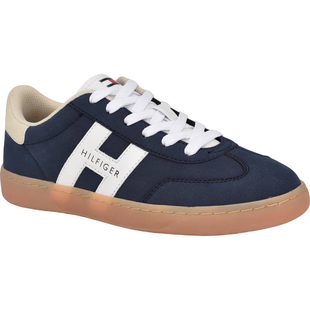 Tommy Hilfiger Hilfiger Logo Skater Sneaker In Blue