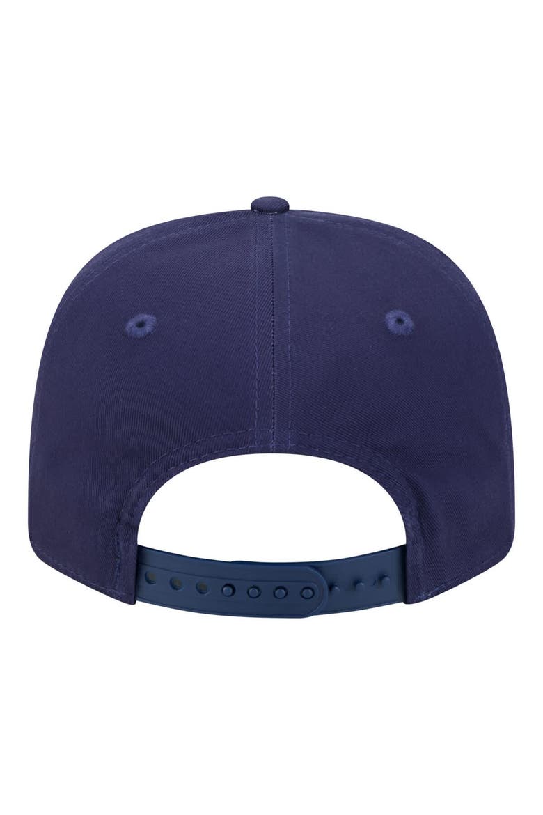Men's New Era Navy Navy Midshipmen Wordmark Rope 9SEVENTY Stretch-Snap Hat, Alternate, color, Navy