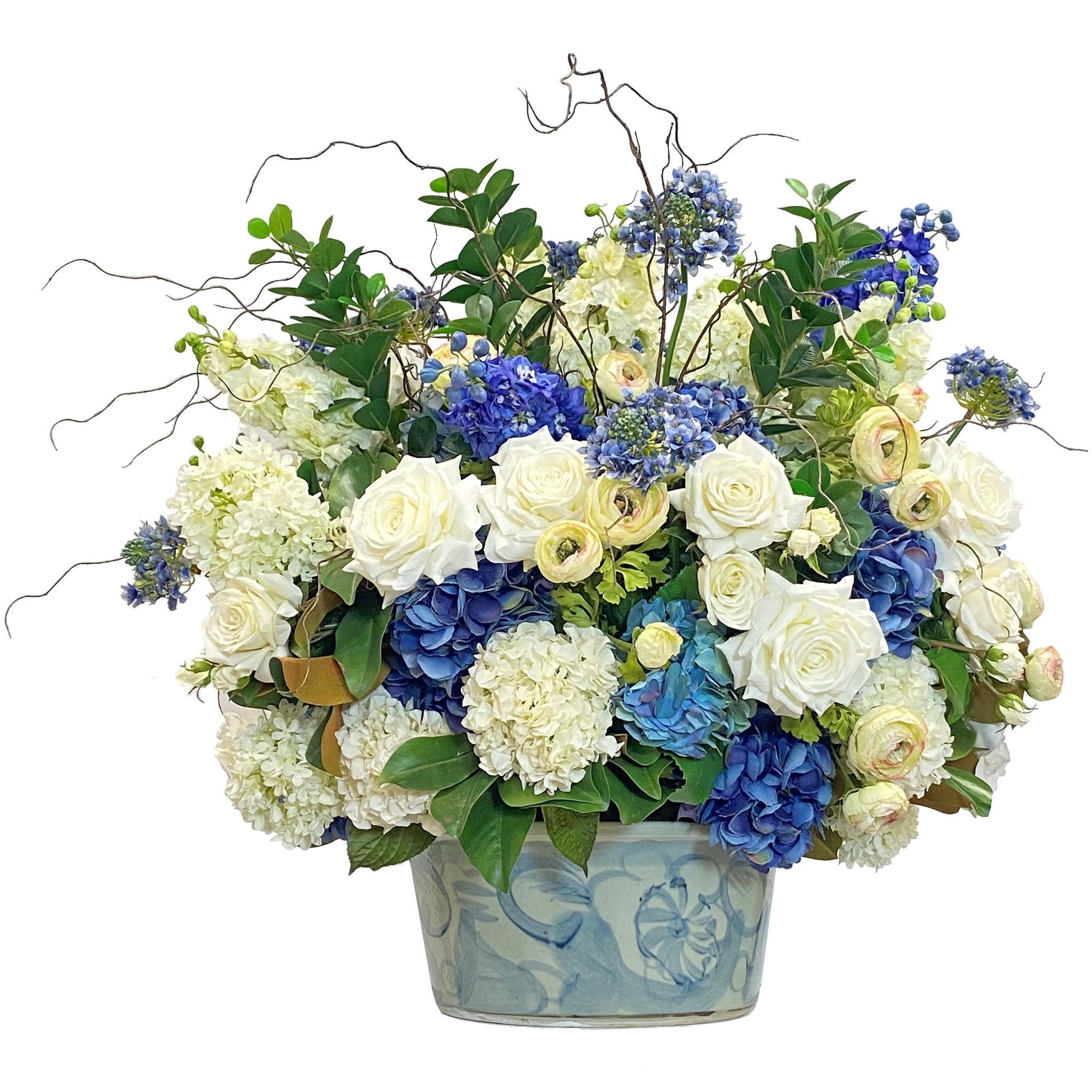 selected BLUE/WHITE