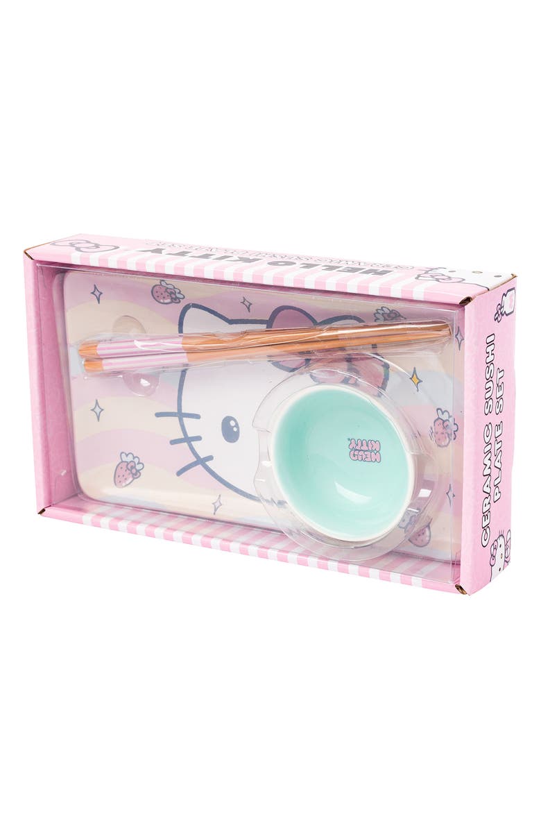 Hello Kitty 3-Piece Sushi Set, Alternate, color, Pink Multi