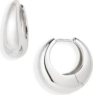 NORDSTROM RACK Demi-Fine Bold Huggie Hoop Earrings
