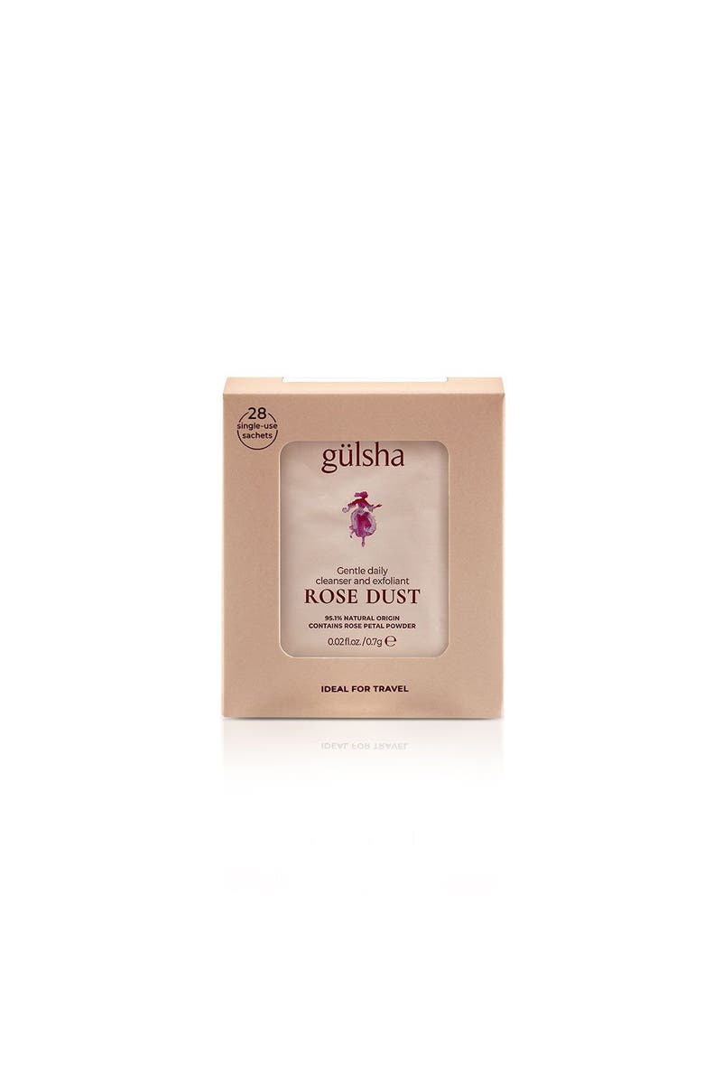 Gulsha Rose Dust 28 Single-Use Sachets, Main, color, NO COLOR