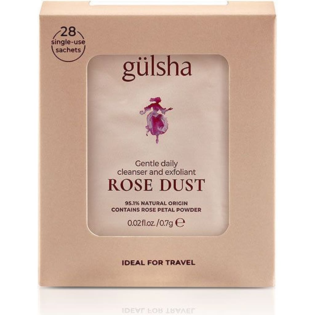 Gulsha Rose Dust 28 Single-use Sachets In Brown