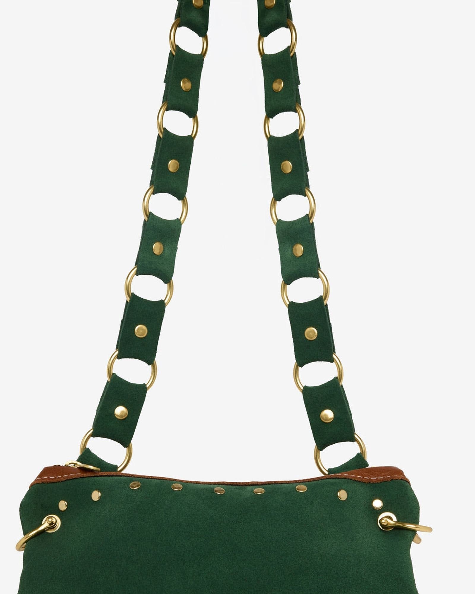 Alice Suede Mini, Alternate, color, Green