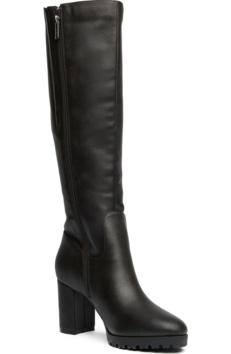 V.GAN LONDON Edam Knee High Boots, Alternate, color, Black
