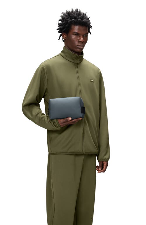 Rains Small Waterproof Toiletry Bag In Blue