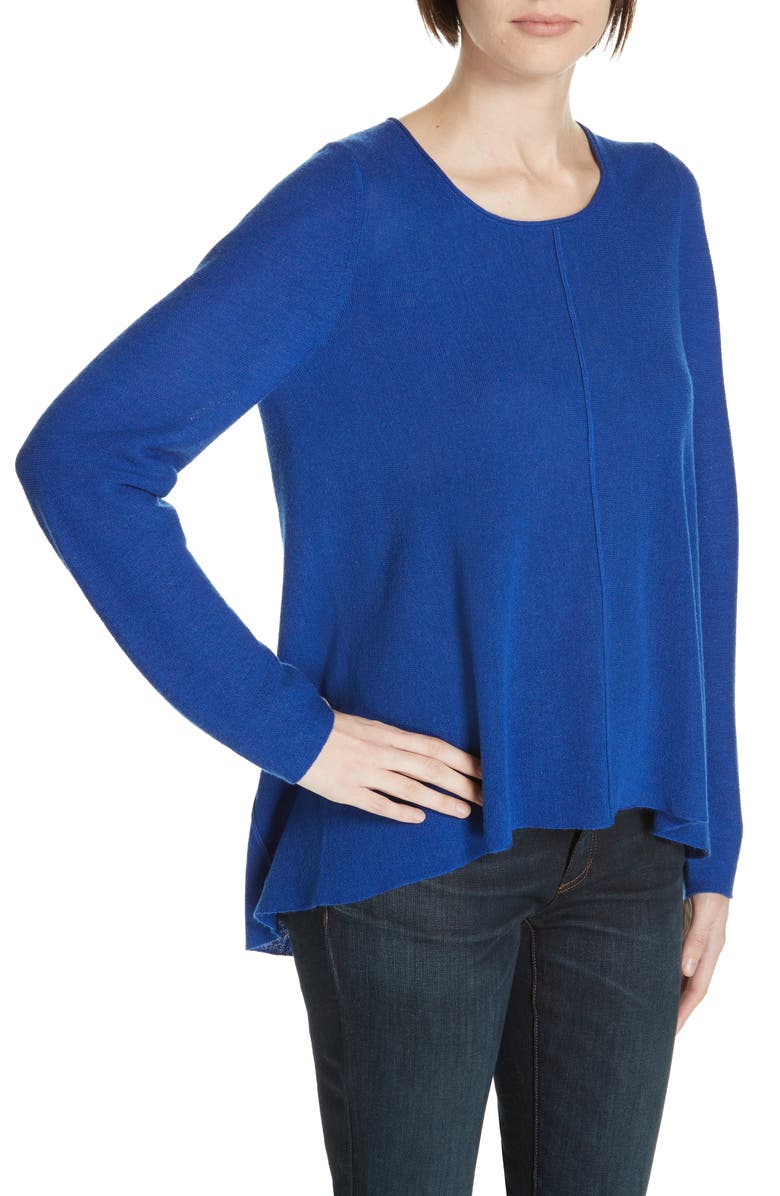 Eileen Fisher Merino Wool Pullover, Alternate, color, 