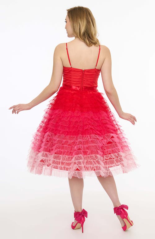UNIQUE VINTAGE UNIQUE VINTAGE TULLE SWEETHEART CUPCAKE SWING DRESS