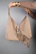 Forever & Always Shoes Rosalin Leather Tassel Shoulder Bag